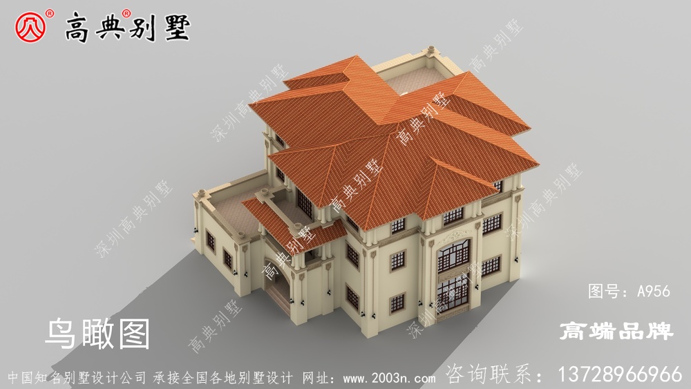 最新歐式別墅設計圖