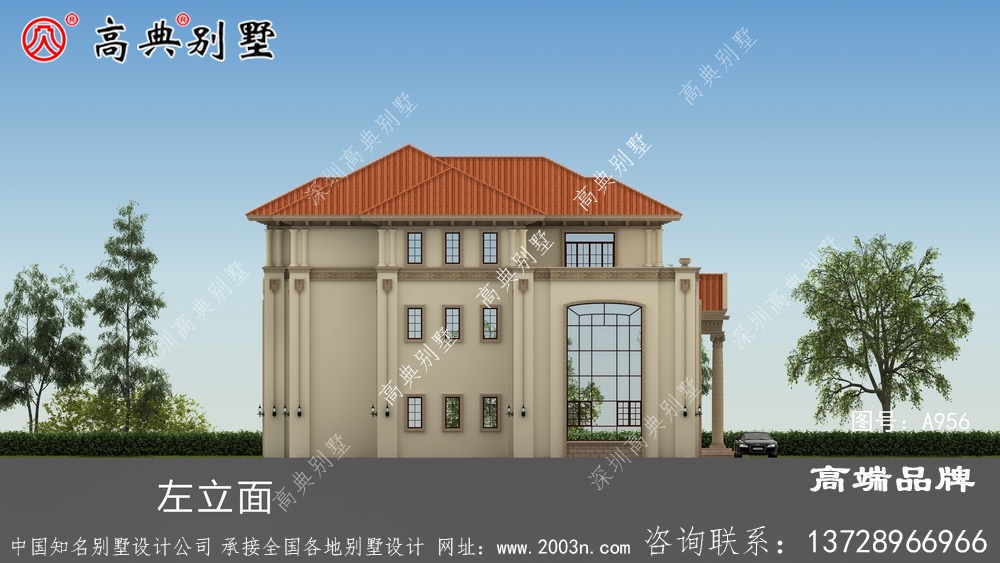 最新歐式別墅設計圖