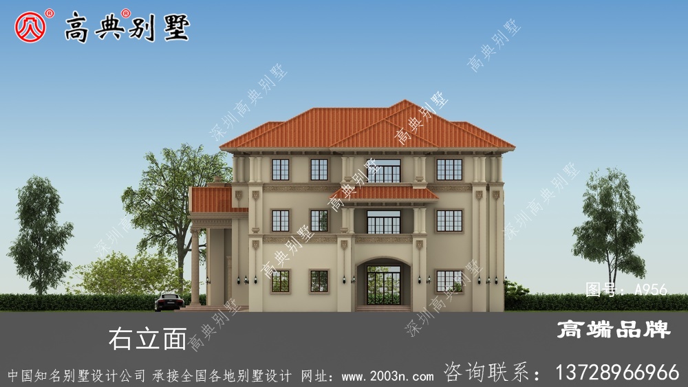 最新歐式別墅設計圖