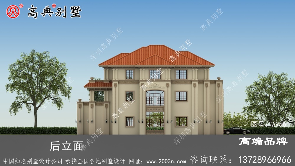 最新歐式別墅設計圖