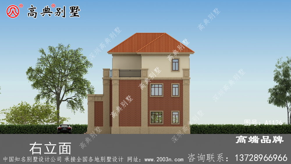 3層別墅設計圖紙