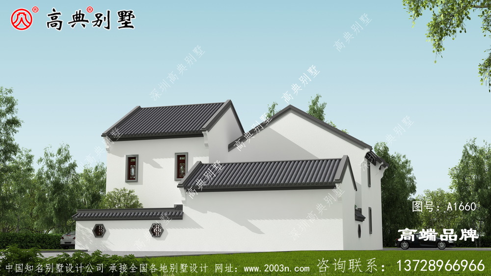 農村別墅兩層設計圖