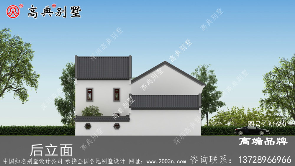 農村別墅兩層設計圖