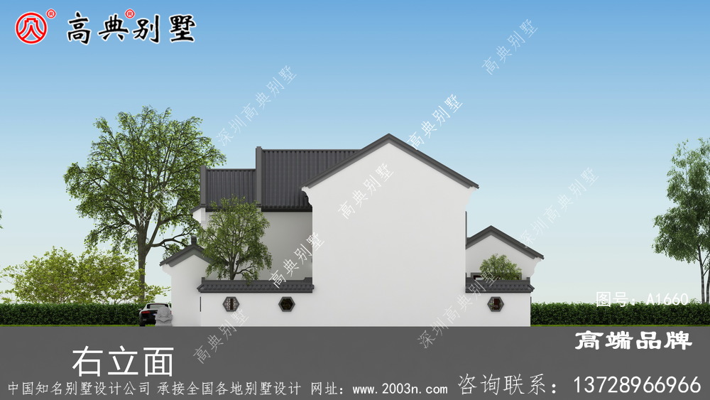 農村別墅兩層設計圖