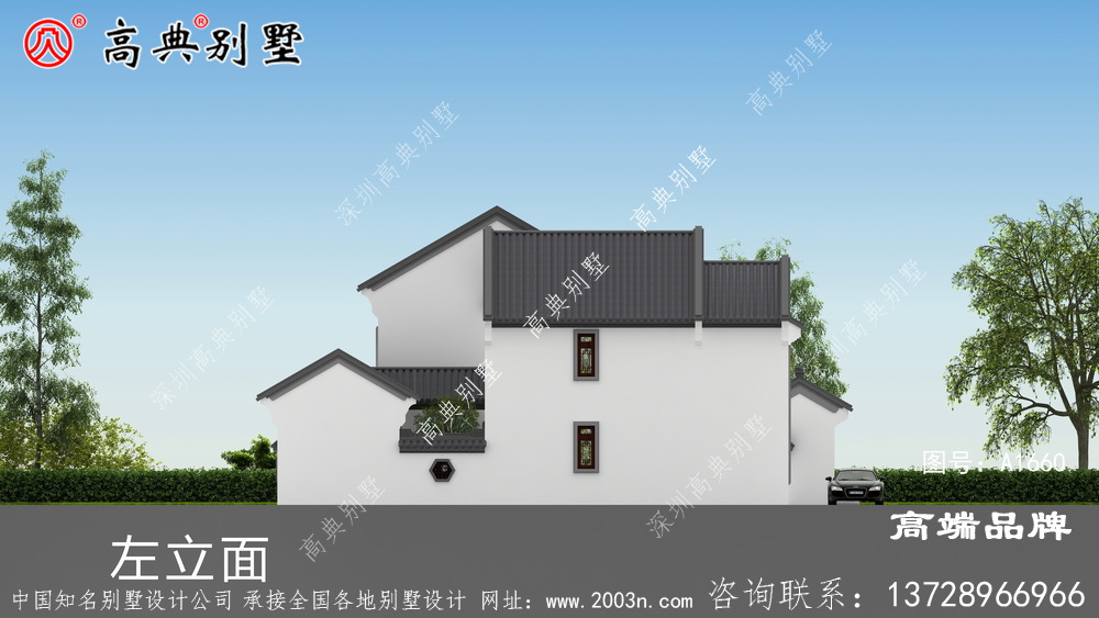 農村別墅兩層設計圖
