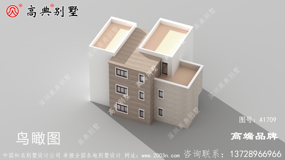 平屋頂鄉村別墅設計圖
