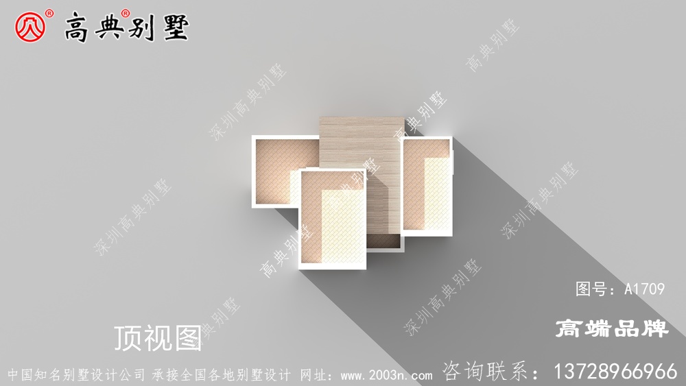 平屋頂鄉村別墅設計圖