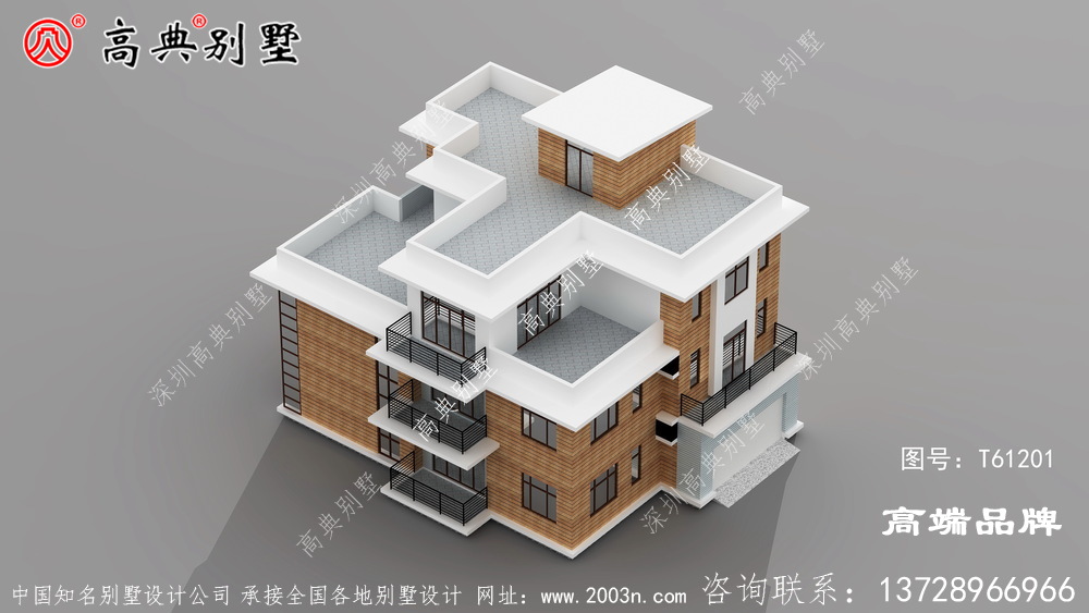現代簡約別墅效果圖