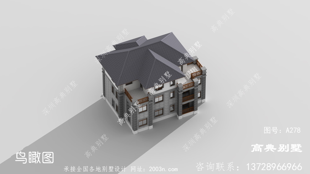 舒適宜居的中式風格新農村小別墅