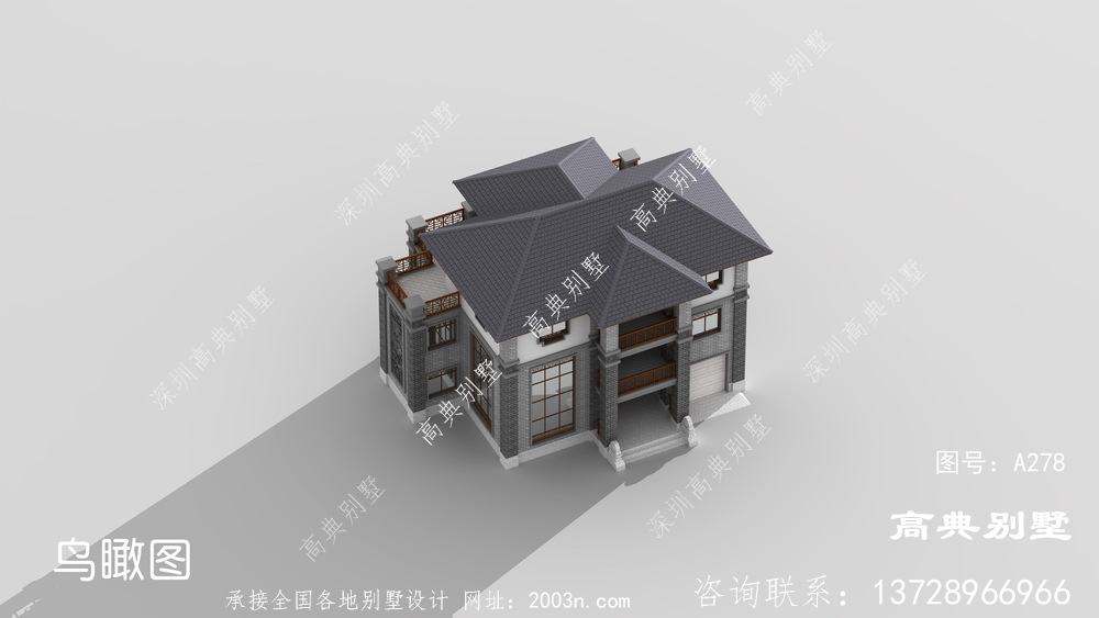 舒適宜居的中式風格新農村小別墅