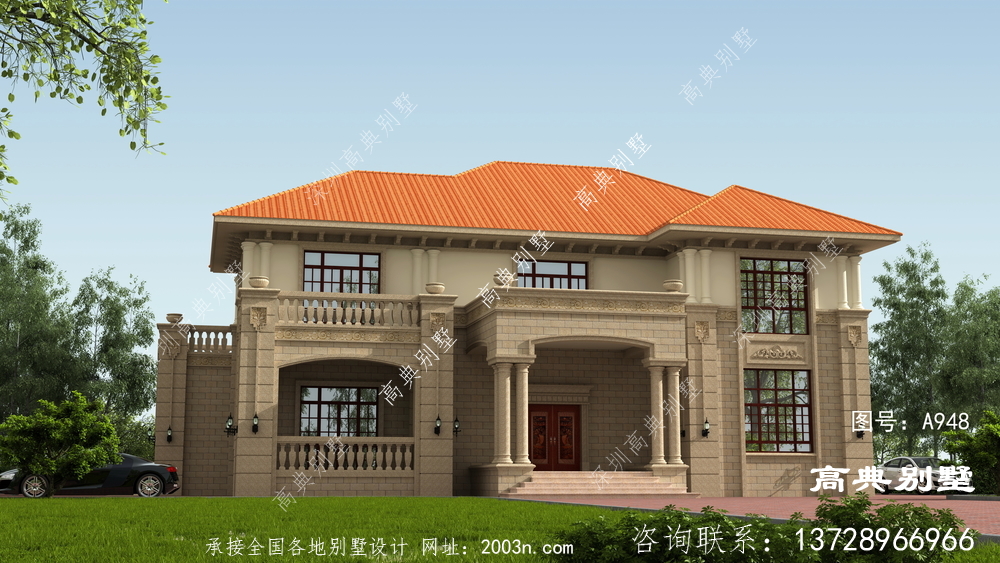 農村自建別墅中的精品