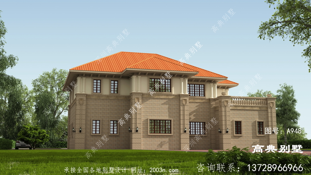 農村自建別墅中的精品