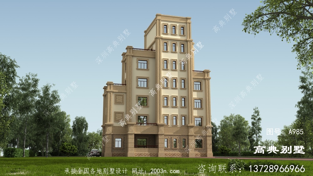 西式風格，80、90后自建房首選