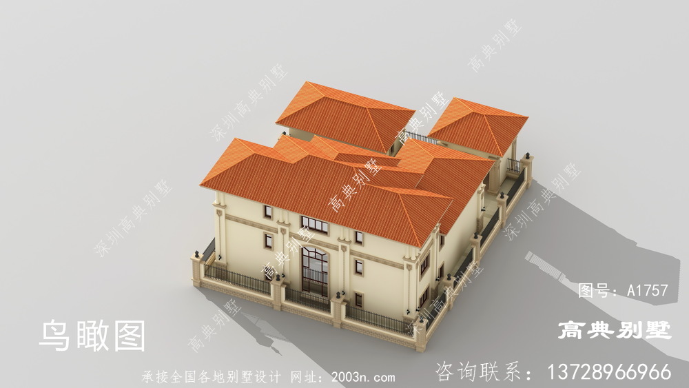 不可多得的意大利風格院子別墅