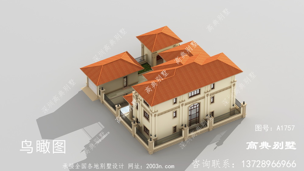 不可多得的意大利風格院子別墅