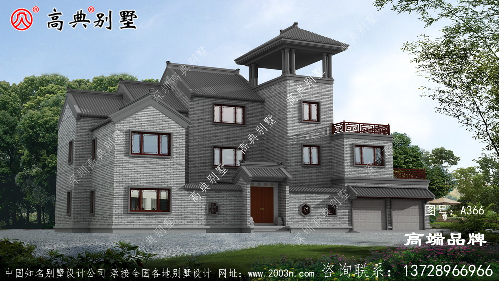 新中式院子別墅設(shè)計(jì)圖紙