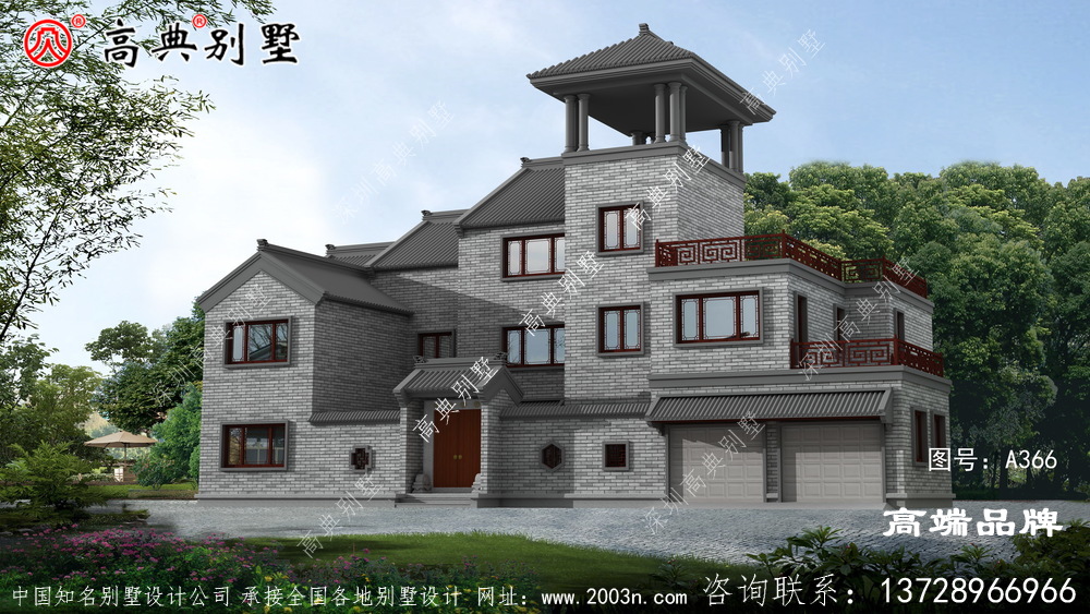 新中式院子別墅設(shè)計(jì)圖紙