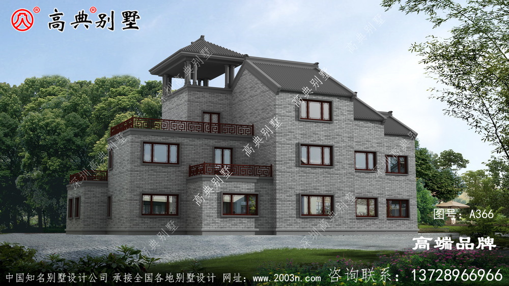新中式院子別墅設(shè)計(jì)圖紙