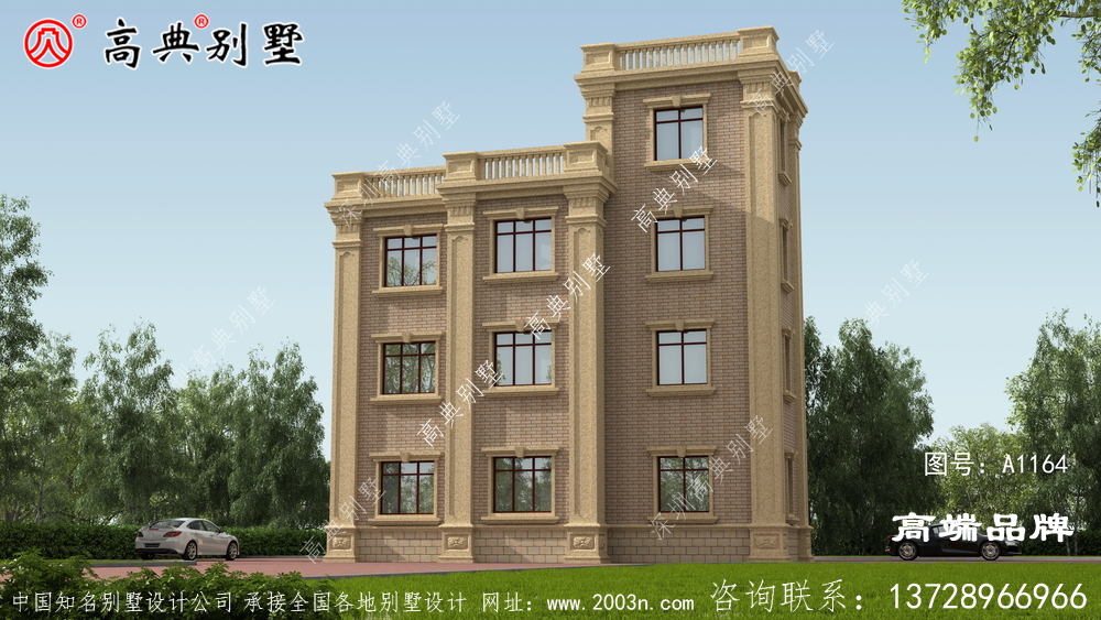 豪宅三層別墅設計圖