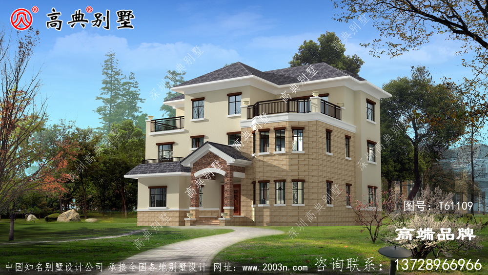簡約別墅效果圖大全
