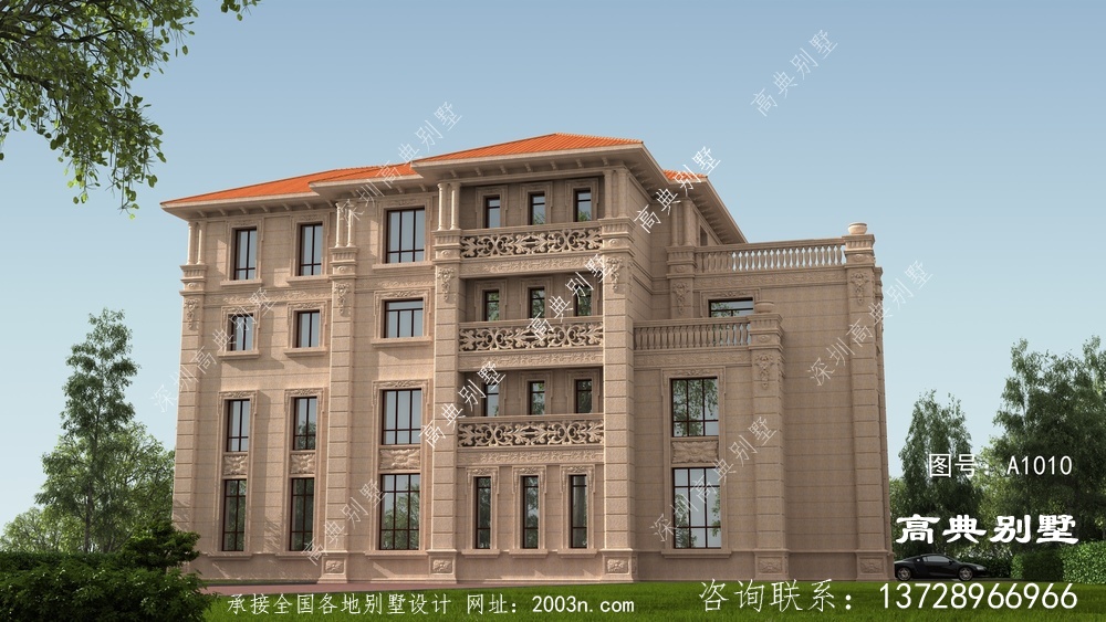 舒適合理的別墅設(shè)計圖紙