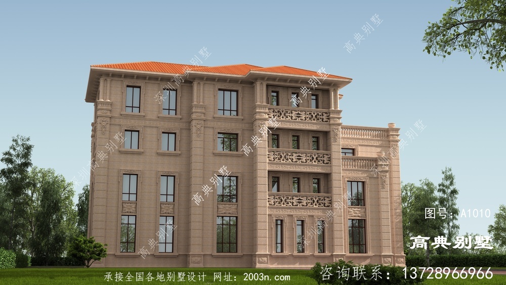 舒適合理的別墅設(shè)計圖紙