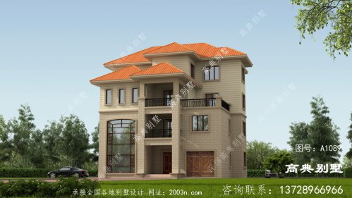 農(nóng)村四層別墅設(shè)計(jì)圖，外觀漂亮