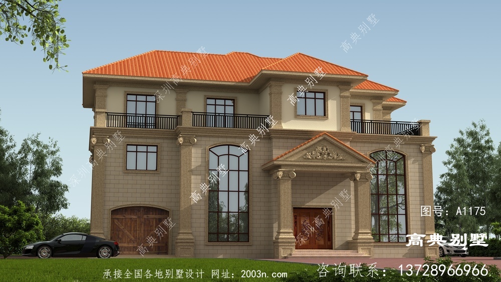 農村自建別墅效果圖，農村建房可參考