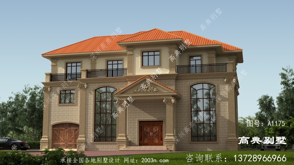 農村自建別墅效果圖，農村建房可參考