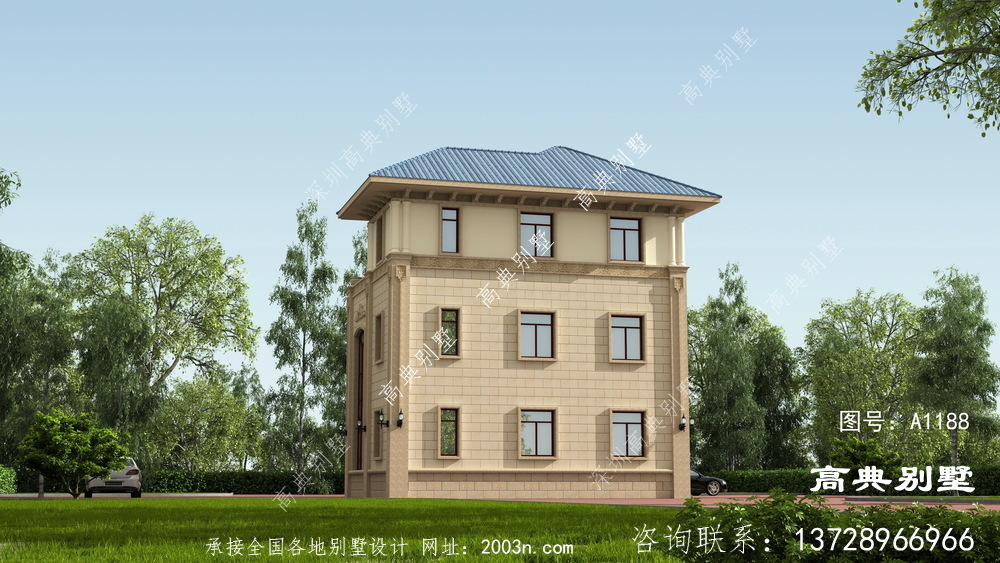 美麗的鄉村小別墅，簡潔大方有氣質