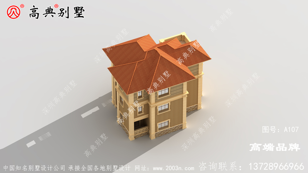 農(nóng)村歐式住宅施工圖設計方案精致大氣