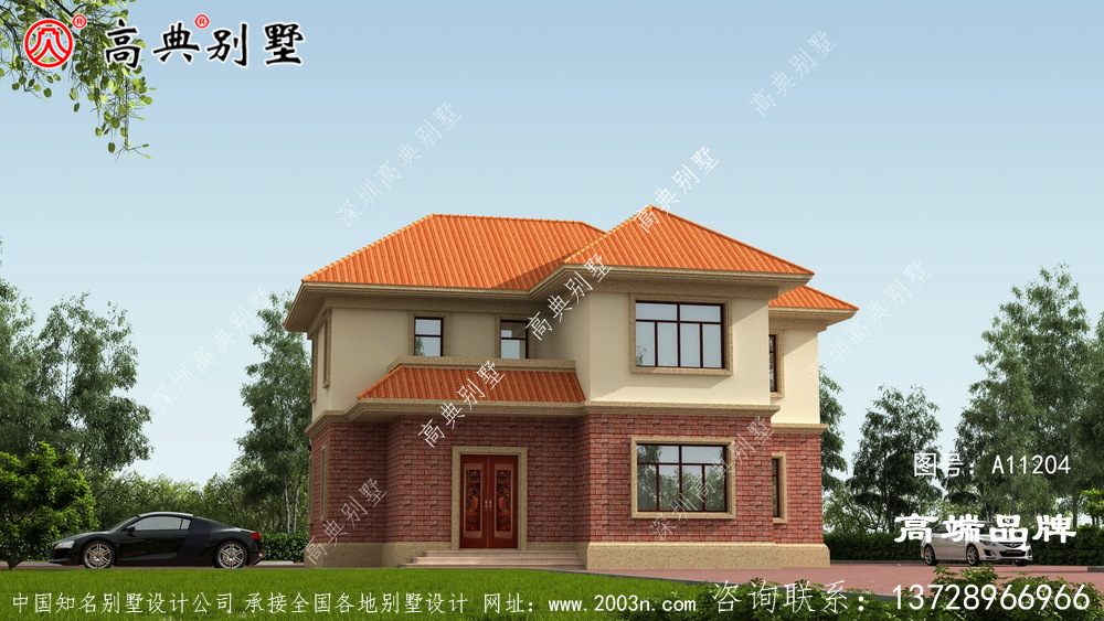 歐式兩層別墅，人人都建的起