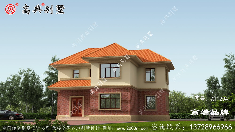 歐式兩層別墅，人人都建的起