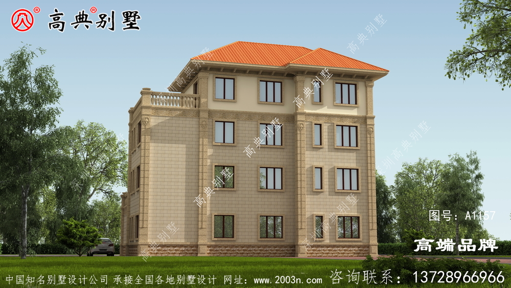 別再建普通的別墅了，要建就建經久不過的歐式石材別墅