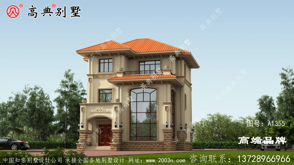 獨具風格的意大利風格三層別墅