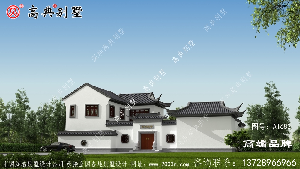 靈動而又大氣的中式風格別墅