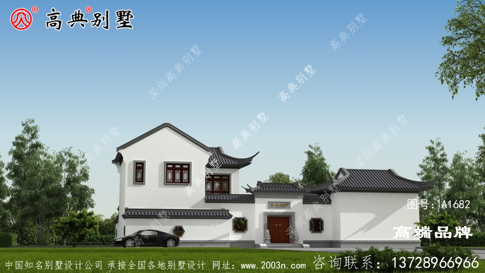 靈動而又大氣的中式風格別墅