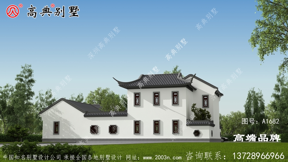 靈動而又大氣的中式風格別墅