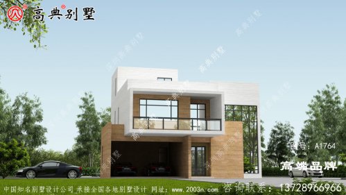 非常的舒適現代風格平屋頂別墅
