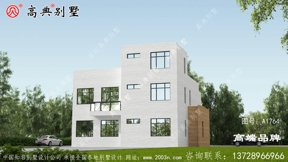 非常的舒適現(xiàn)代風(fēng)格平屋頂別墅