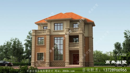 華麗的歐式別墅設計