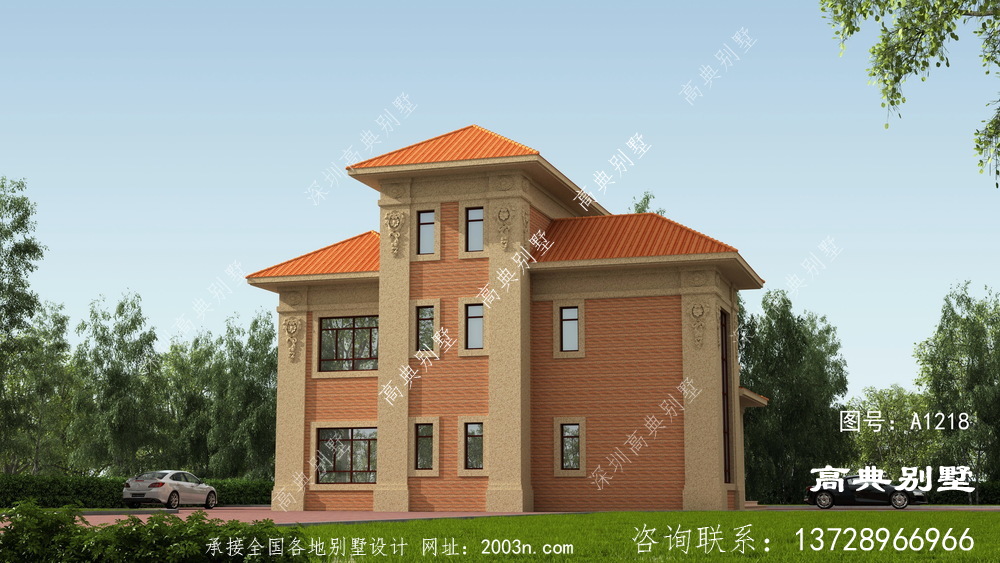 客廳挑空很大氣，想建豪宅的別錯過哦