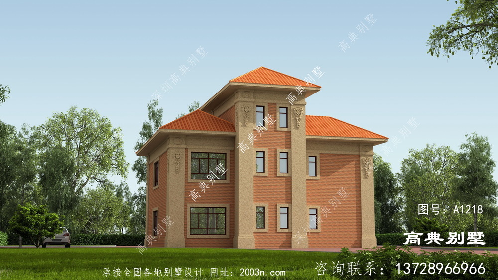 客廳挑空很大氣，想建豪宅的別錯過哦