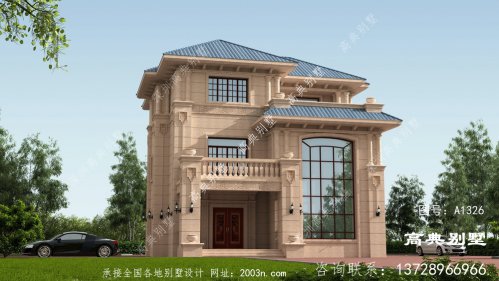 歐式風格三層石材別墅裝修效果圖大全