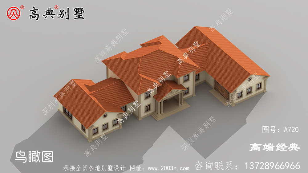 泰州市農村新款別墅圖戶型設計圖