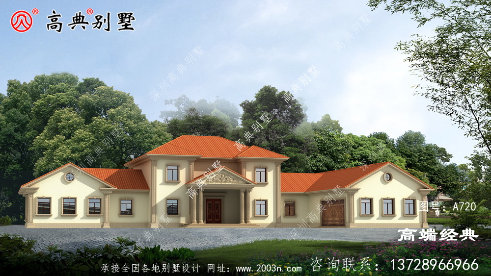 泰州市農村新款別墅圖戶型設計圖