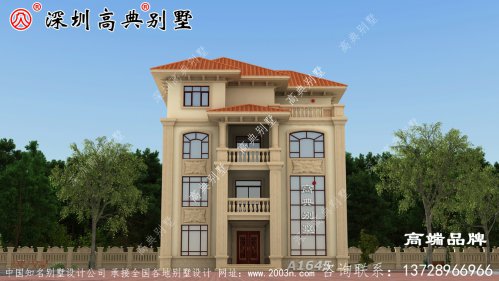 四層別墅設計圖，回農村建別墅，也算