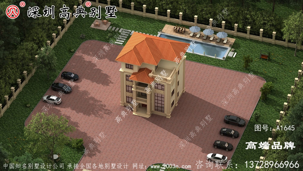 四層別墅設(shè)計(jì)圖，回農(nóng)村建別墅，也算是衣錦還鄉(xiāng)了，還可以盡盡孝道