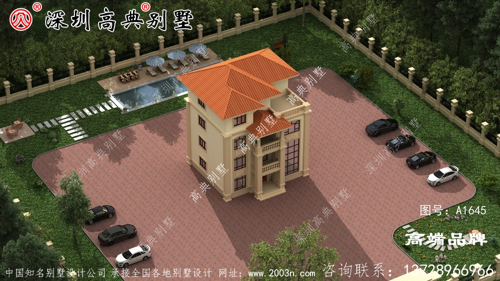 四層別墅設(shè)計(jì)圖，回農(nóng)村建別墅，也算是衣錦還鄉(xiāng)了，還可以盡盡孝道