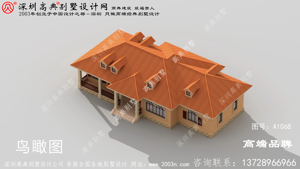 一層平房設計圖，簡單又溫馨，農村人的理想居住戶型